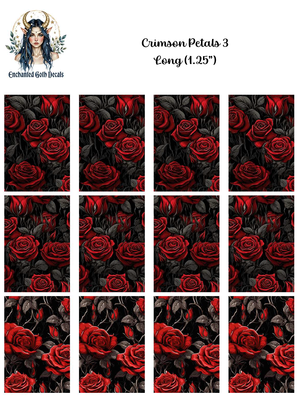Crimson Petals 3