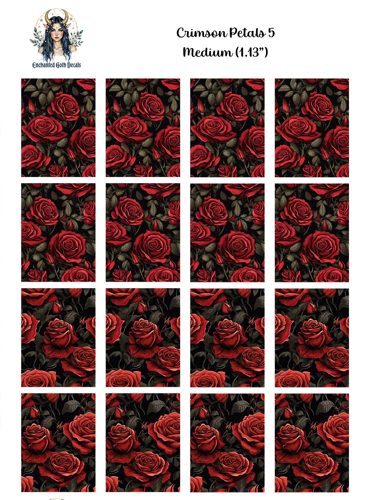 Crimson Petals 5