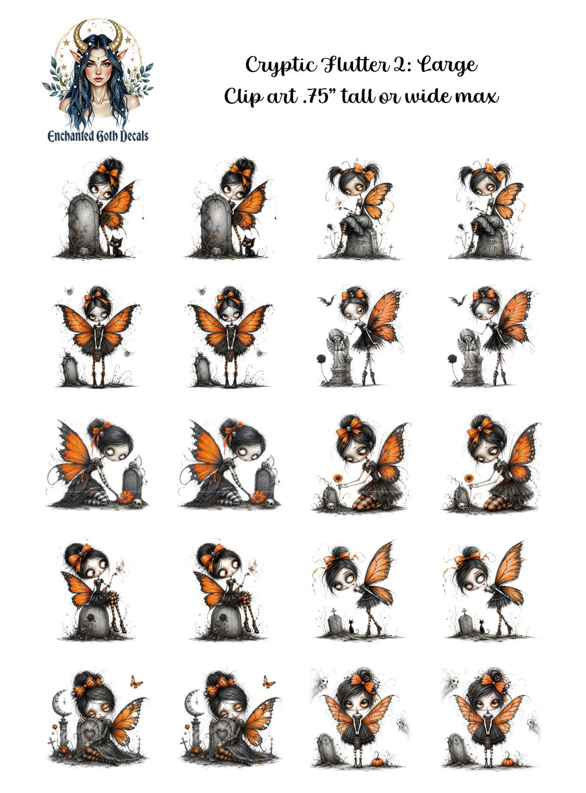 Cryptic Flutter 2 - Clipart