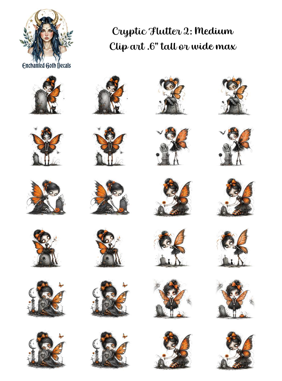 Cryptic Flutter 2 - Clipart