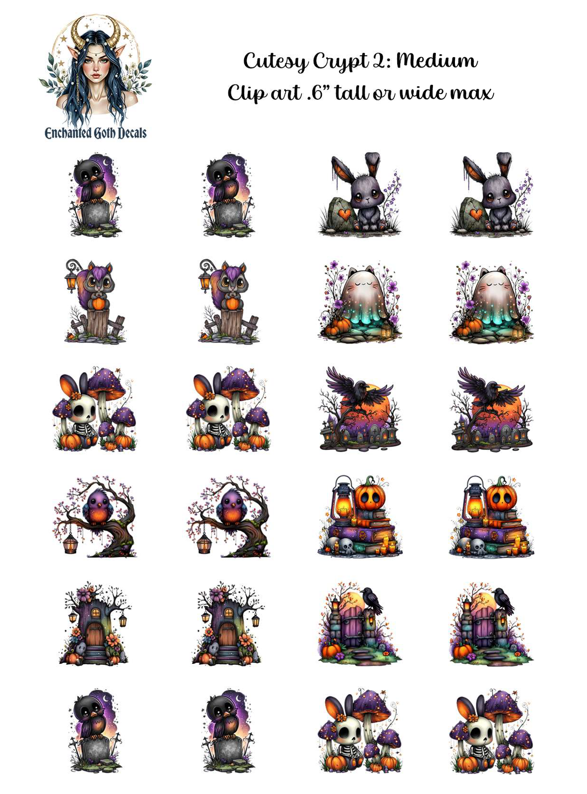 Cutesy Crypt 2 - Clipart