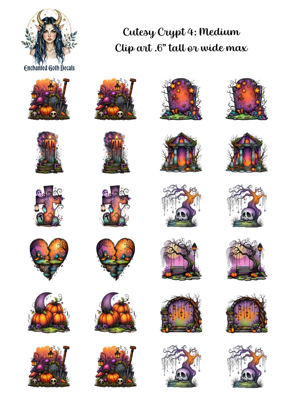 Cutesy Crypt 4 - Clipart