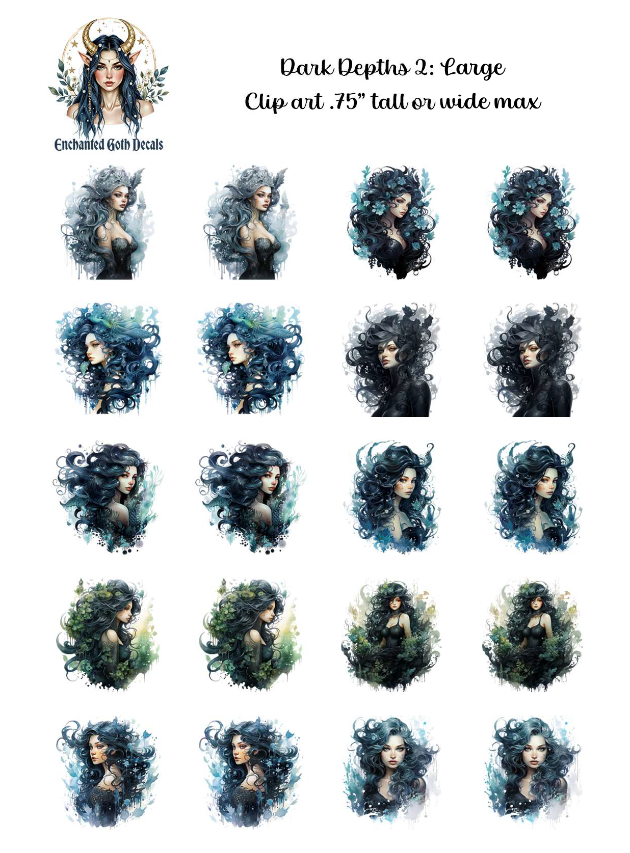 Dark Depths 2 - Clipart
