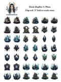 Dark Depths 4 - Clipart Mini