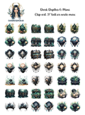 Dark Depths 6 - Clipart Mini
