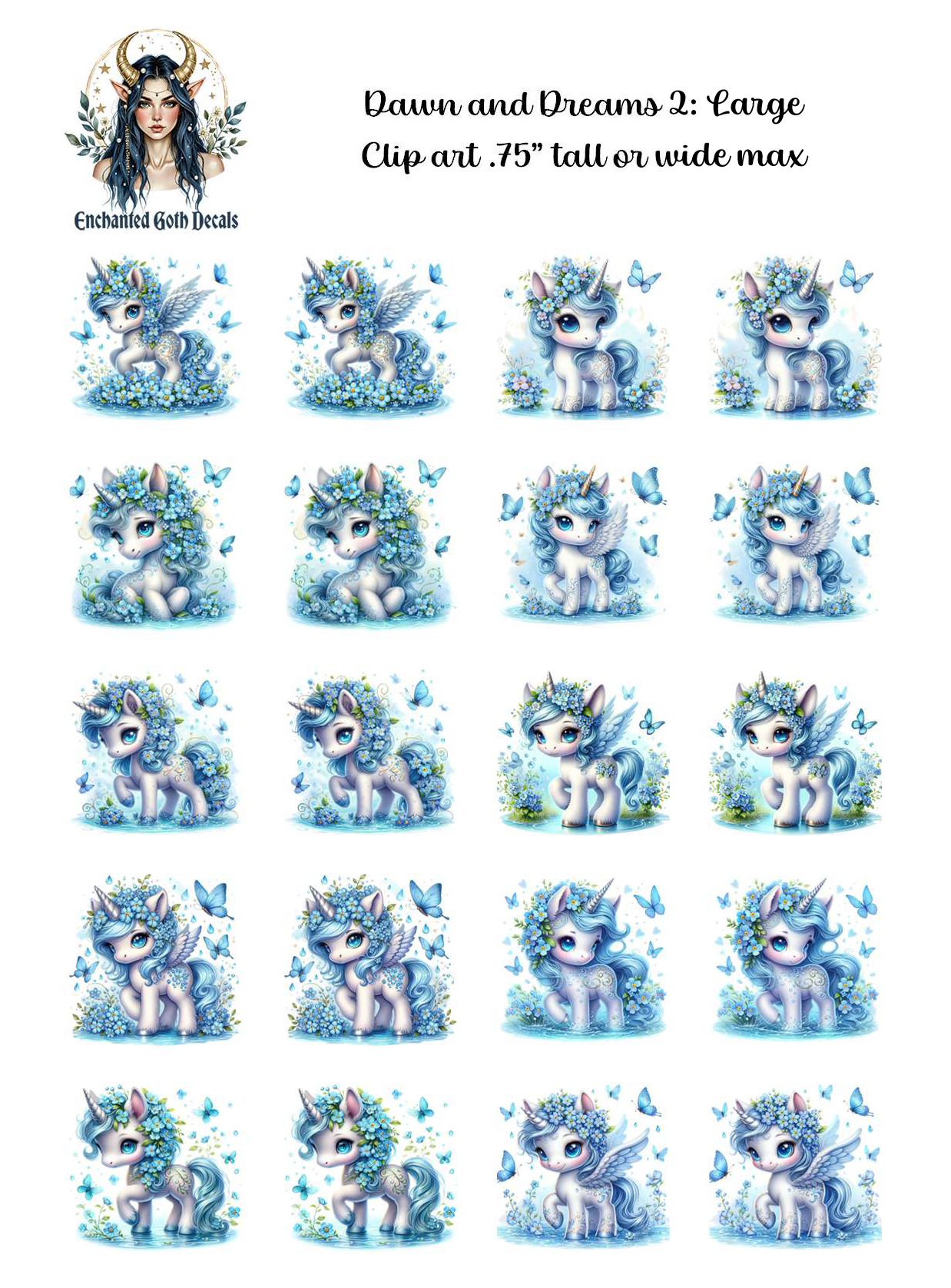 Dawn and Dreams 2 - Clipart