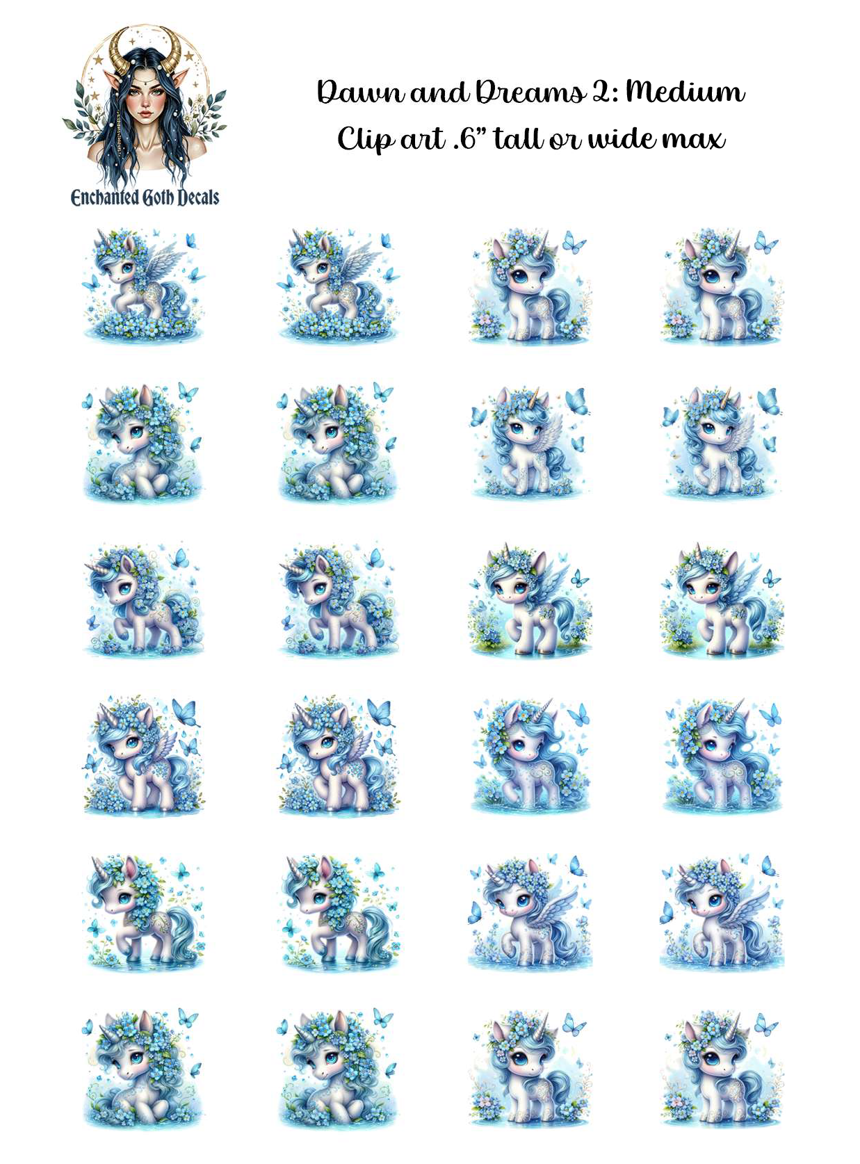 Dawn and Dreams 2 - Clipart