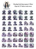 Deadly Cute Unicorpses 1 - Clipart Mini