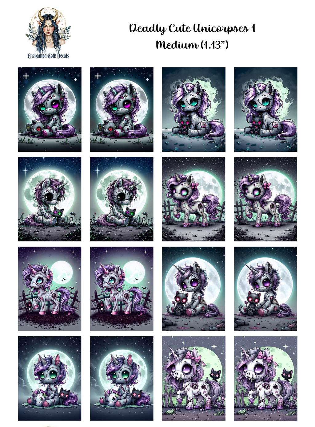 Deadly Cute Unicorpses 1
