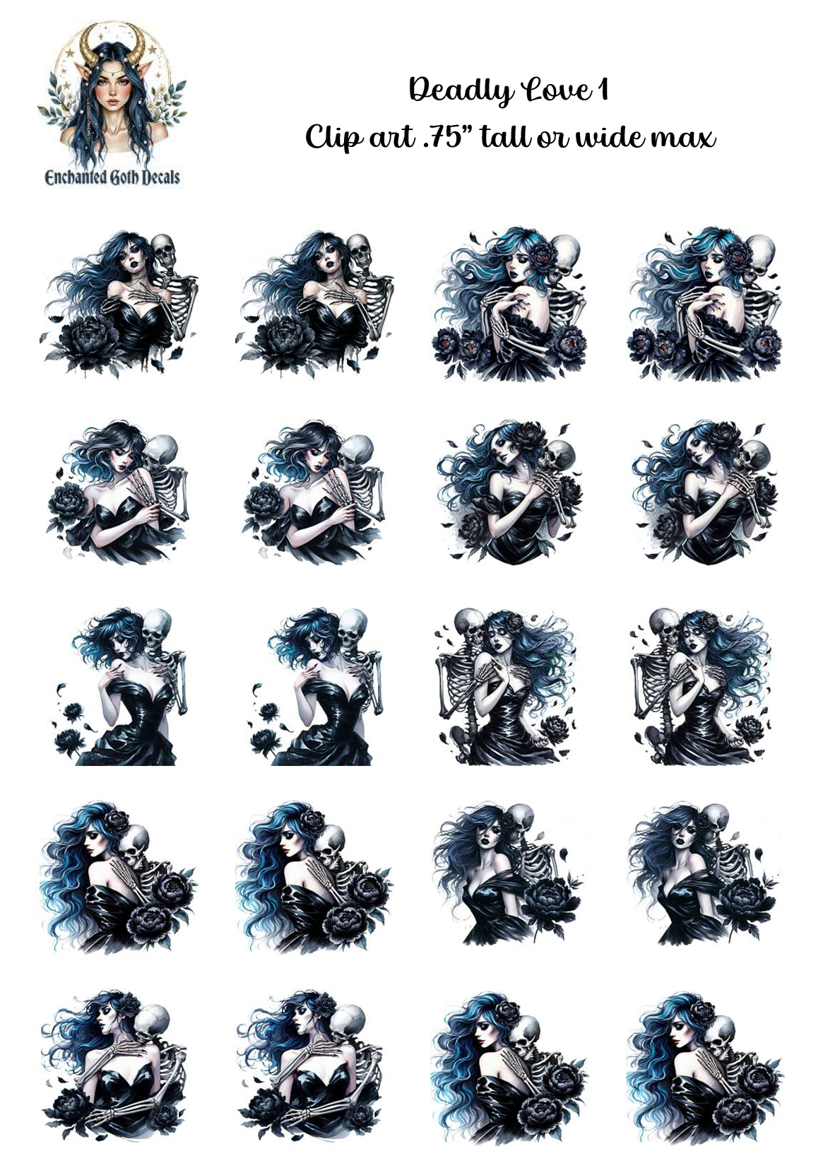 Deadly Love 1 - Clipart