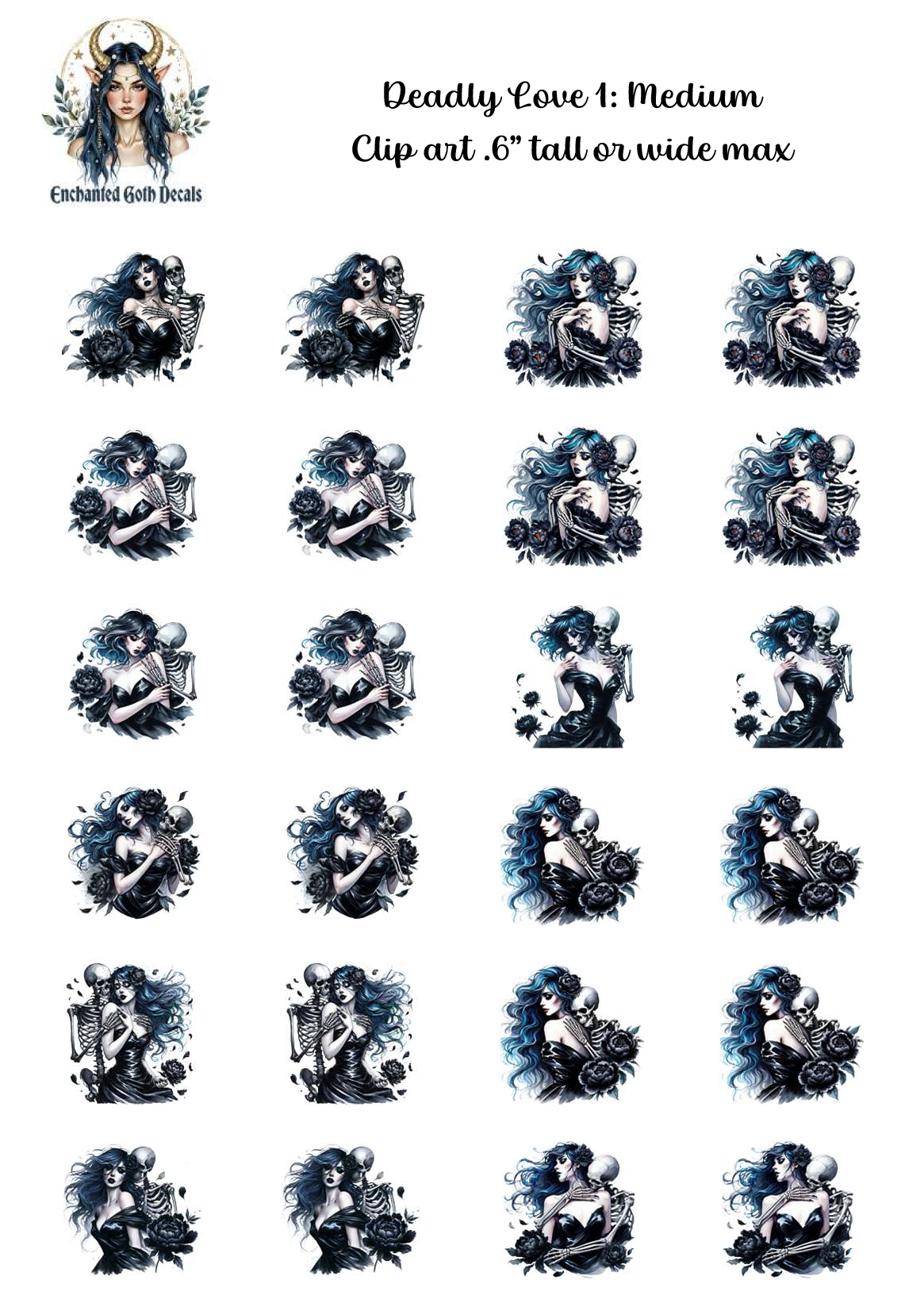 Deadly Love 1 - Clipart