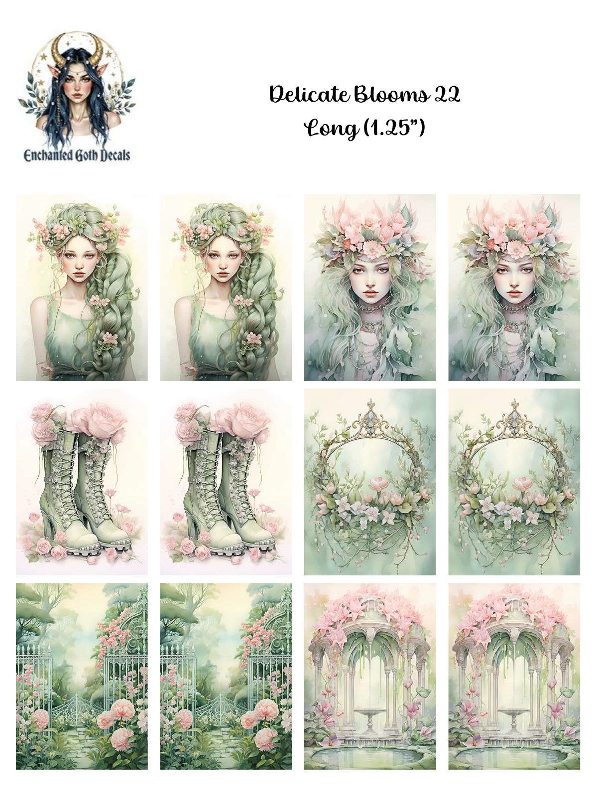 Delicate Blooms 22 - Long