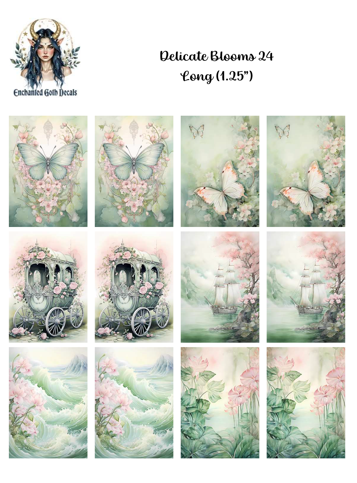 Delicate Blooms 24 - Long