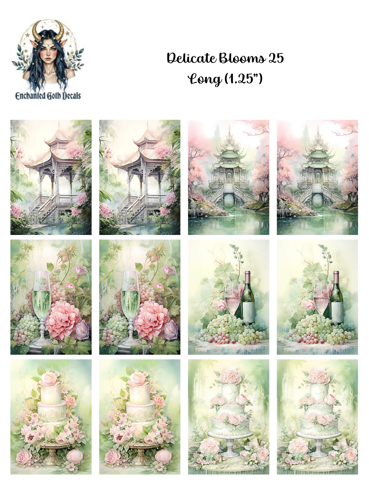 Delicate Blooms 25 - Long