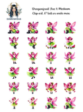 Dragonfruit Fae 1 - Clipart