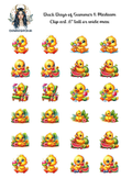 Duck Days of Summer 1 - Clipart