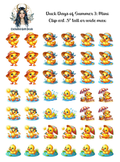 Duck Days of Summer 3 - Clipart Mini