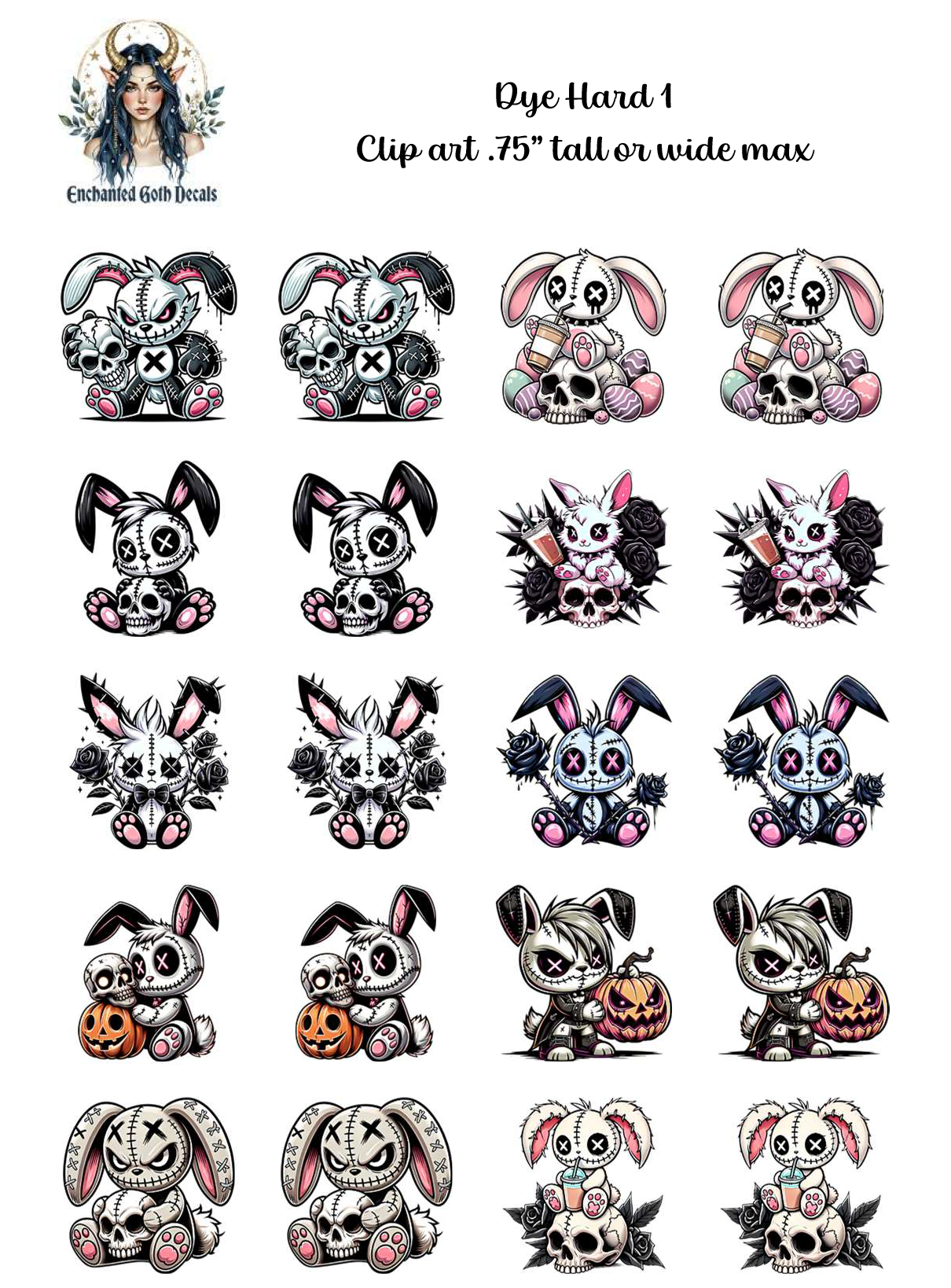 Dye Hard 1 - Clipart