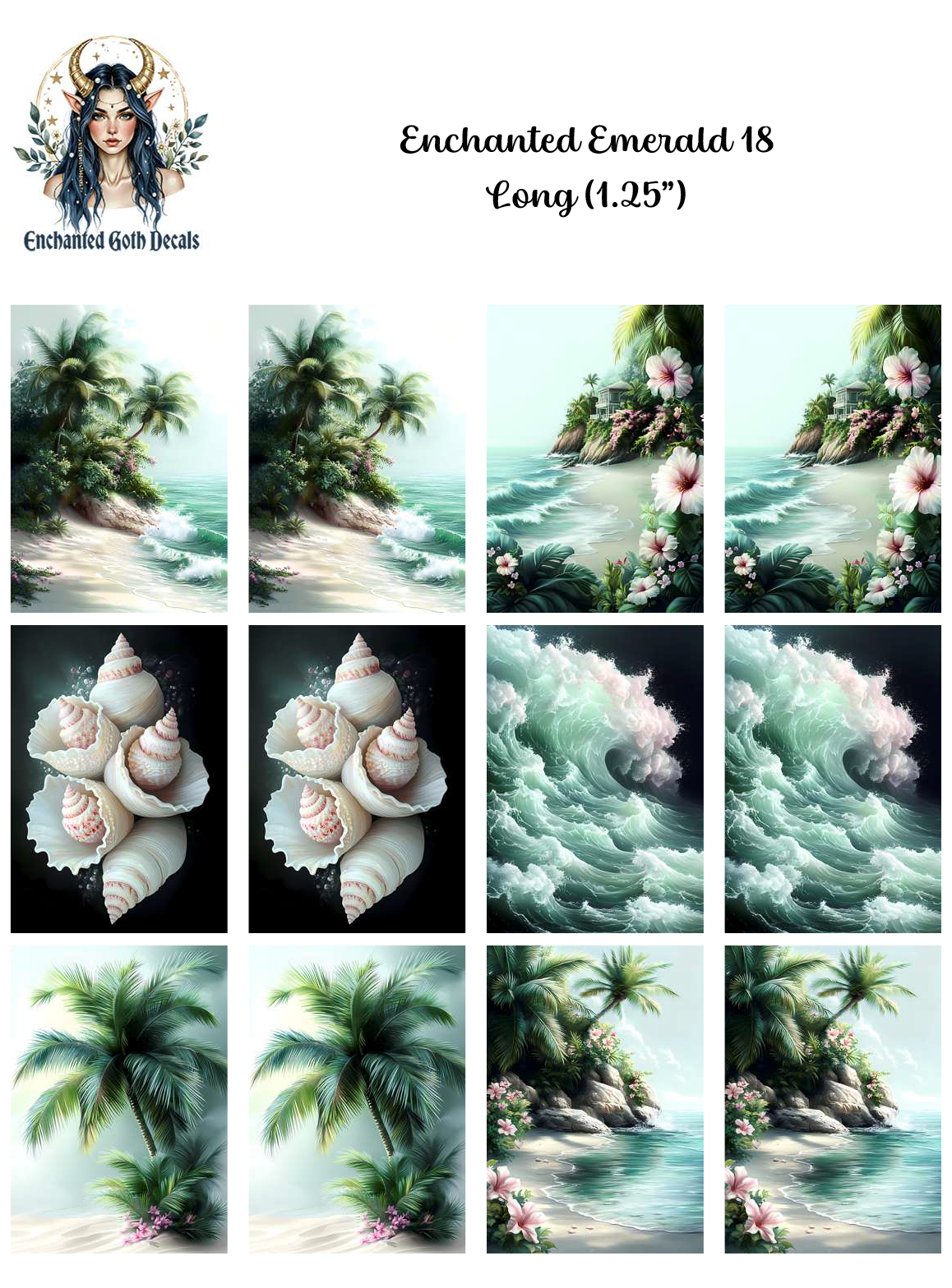 Enchanted Emerald 18 - Long