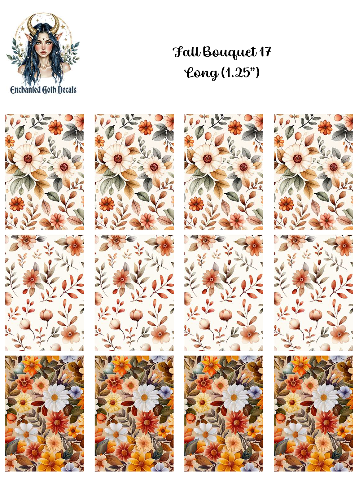 Fall Bouquet 17 - Long