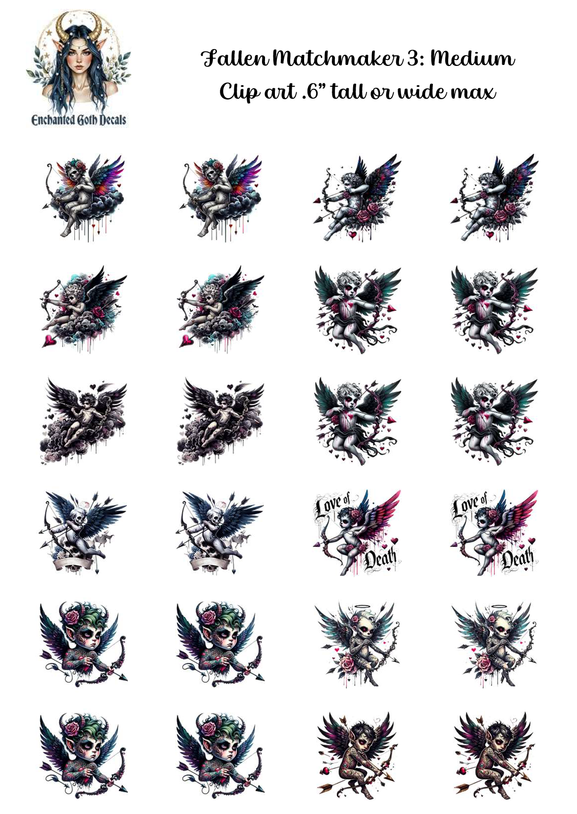 Fallen Matchmaker 3 - Clipart