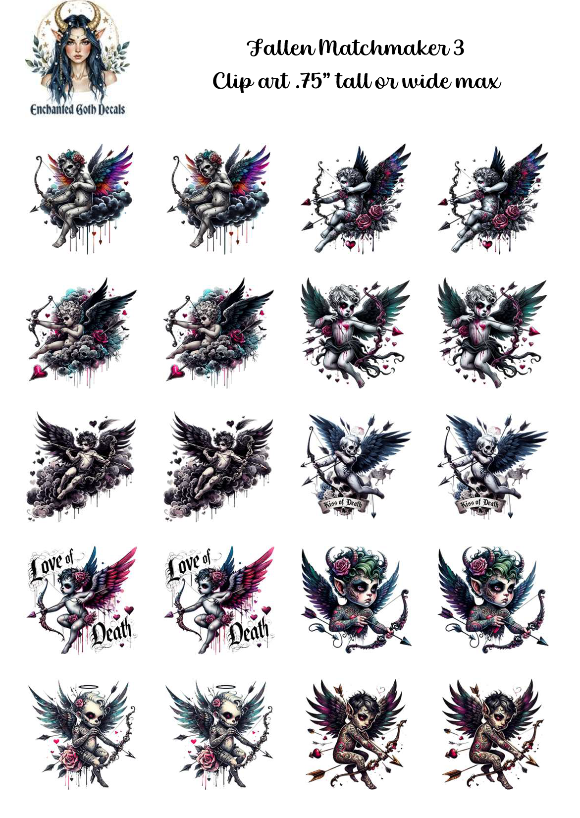 Fallen Matchmaker 3 - Clipart