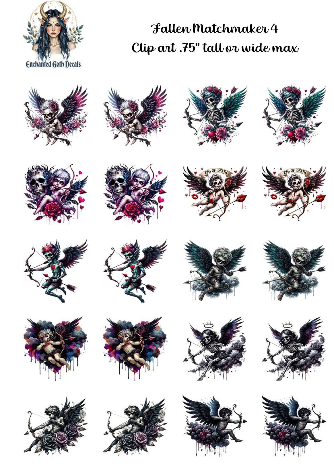 Fallen Matchmaker 4 - Clipart