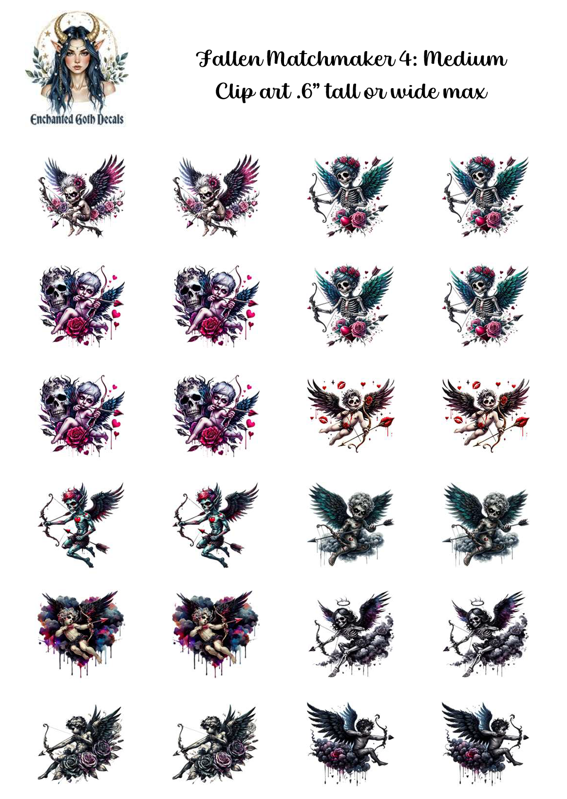 Fallen Matchmaker 4 - Clipart