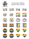Fearless Colors 1 - Clipart