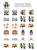 Fearless Colors 2 - Clipart