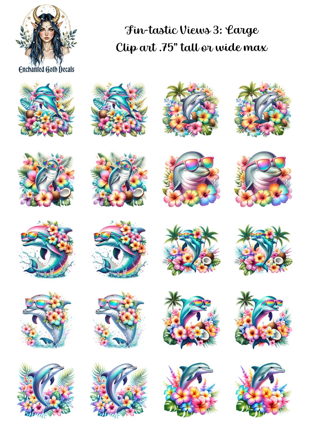 Fin-tastic Views 3 - Clipart