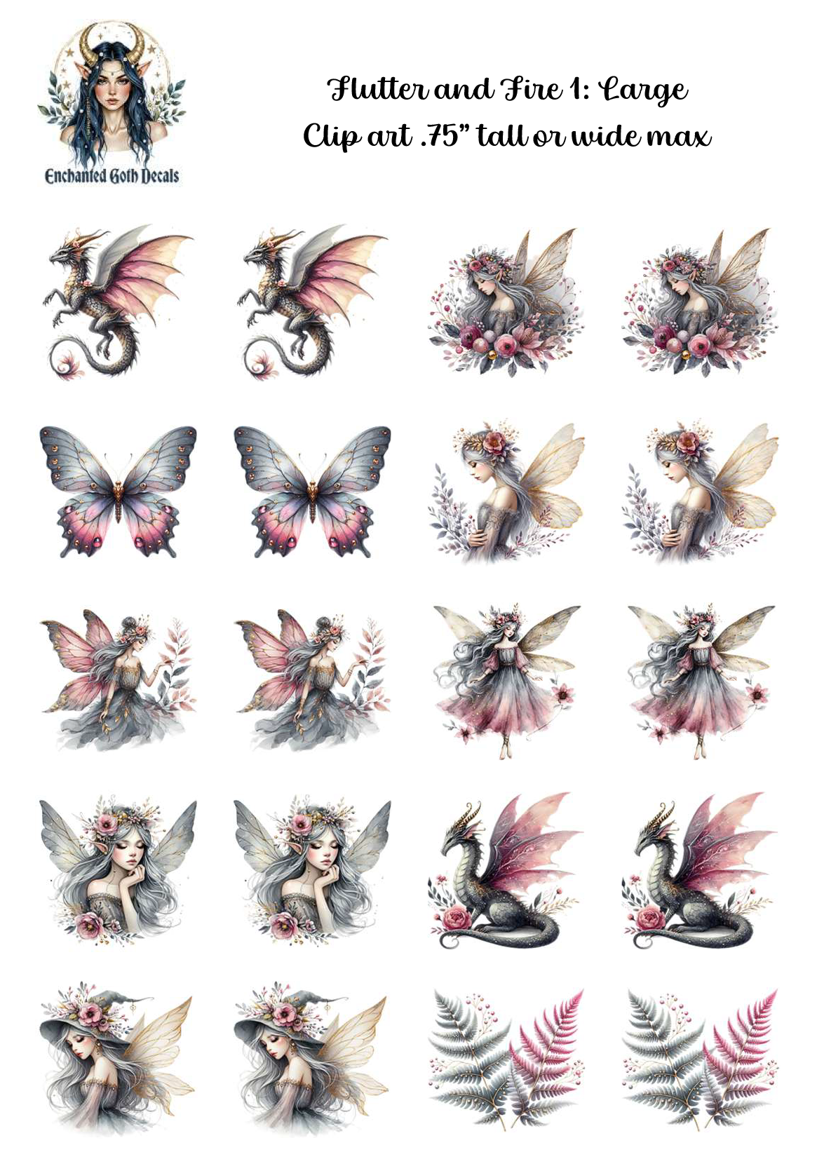 Flutter and Fire 1 - Clipart