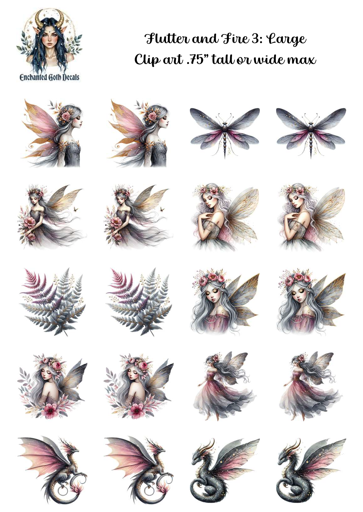 Flutter and Fire 3 - Clipart