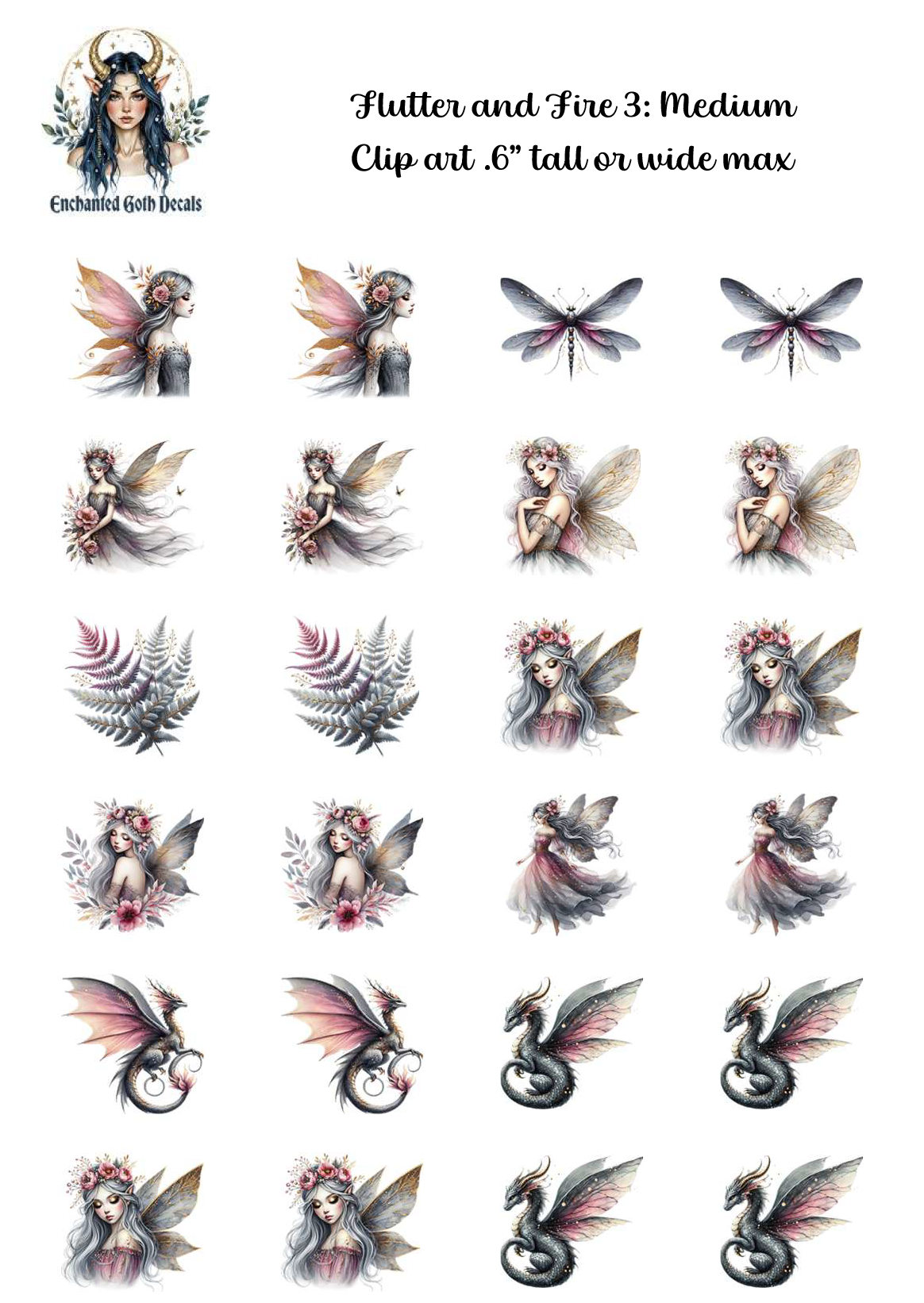 Flutter and Fire 3 - Clipart