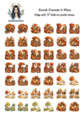 Forest Friends 4 - Clipart Mini