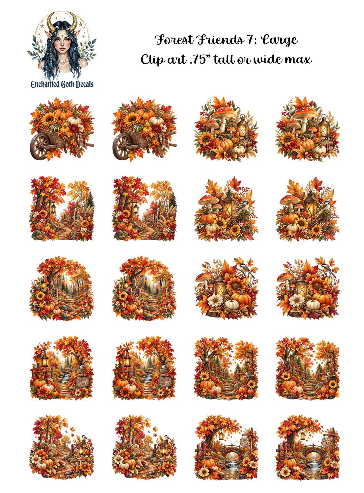 Forest Friends 7 - Clipart