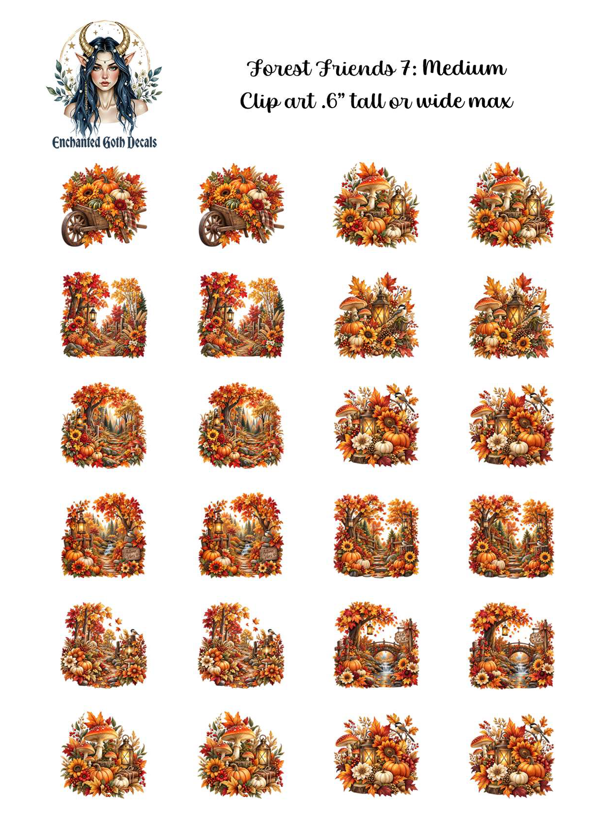 Forest Friends 7 - Clipart