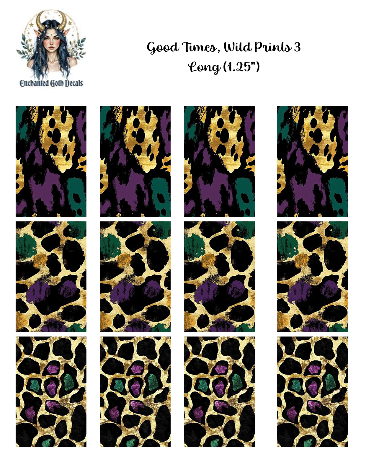 Good Times, Wild Prints 3