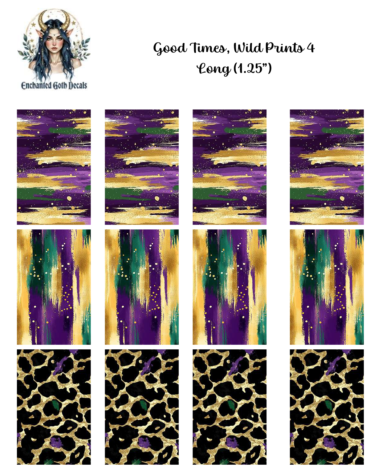 Good Times, Wild Prints 4 - Long