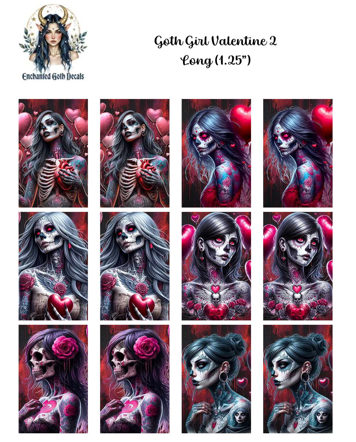 Goth Girl Valentine 2