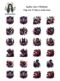 Gothic Zoo 1 - Clipart
