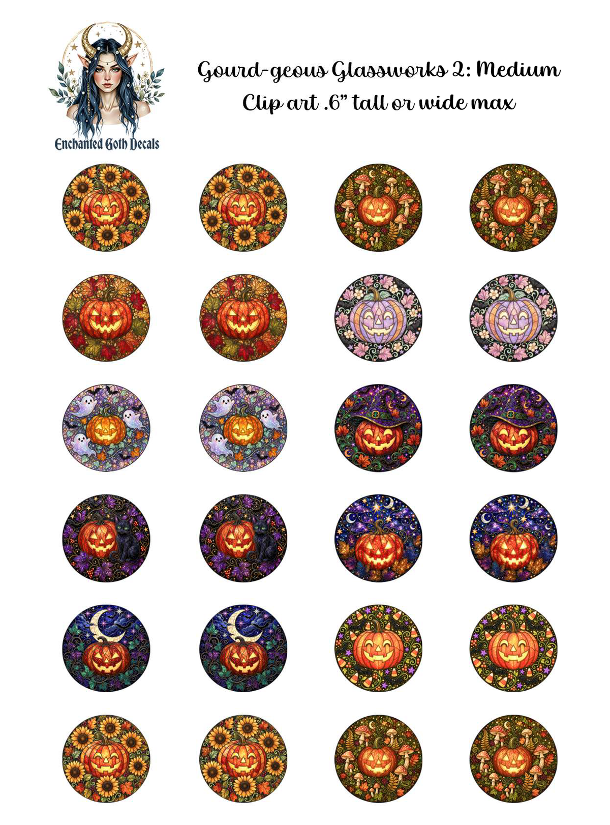 Gourd-geous Glassworks 2 - Clipart