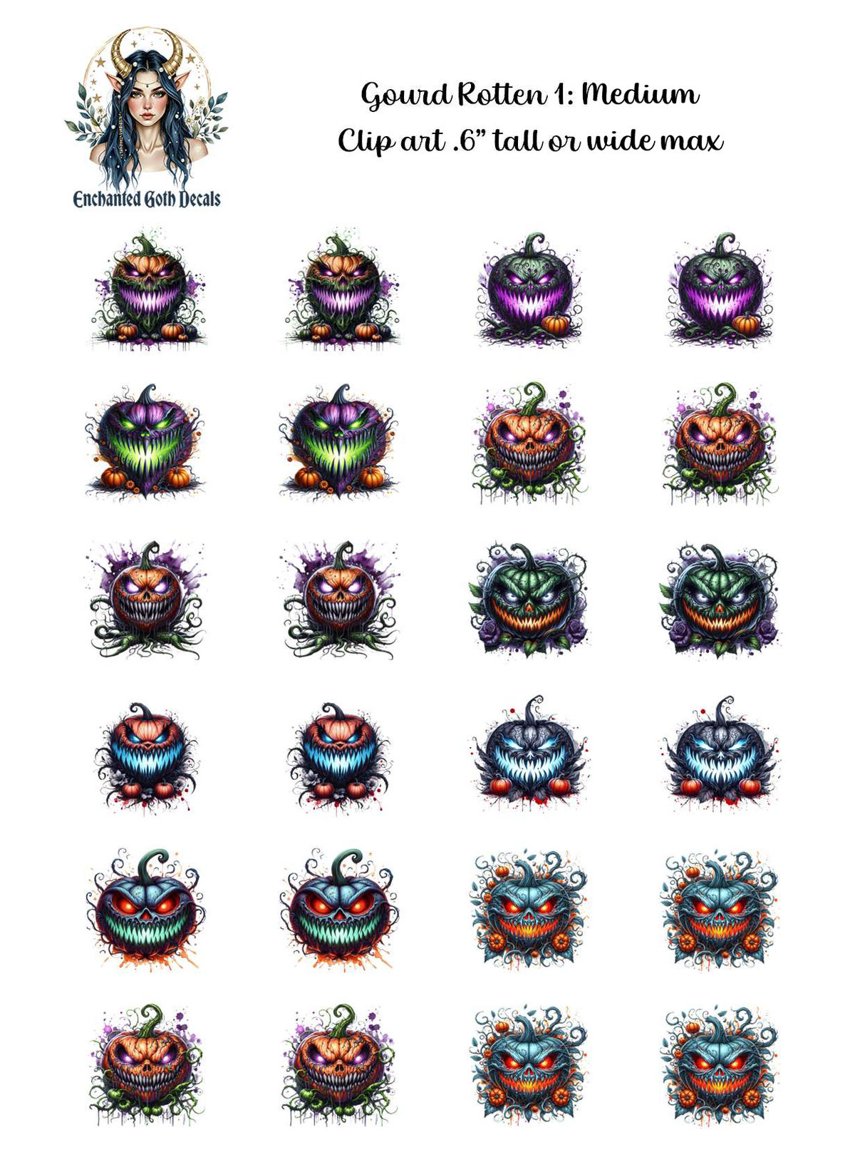 Gourd Rotten 1 - Clipart