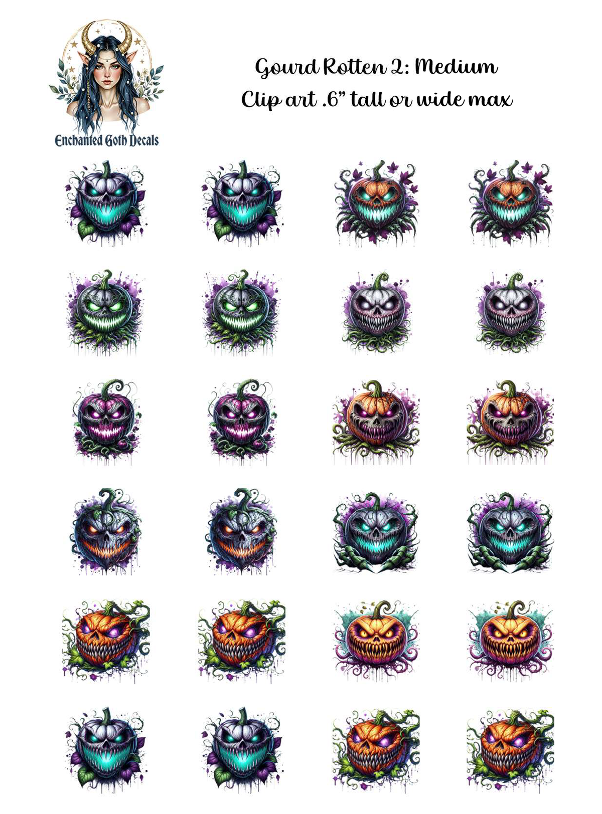 Gourd Rotten 2 - Clipart