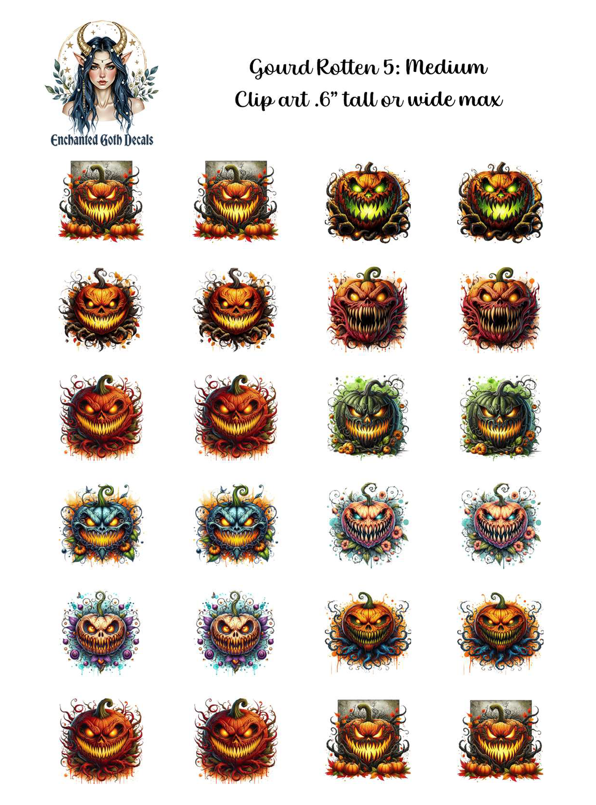 Gourd Rotten 5 - Clipart
