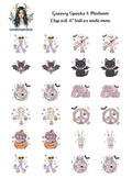 Groovy Spooks 1 - Clipart