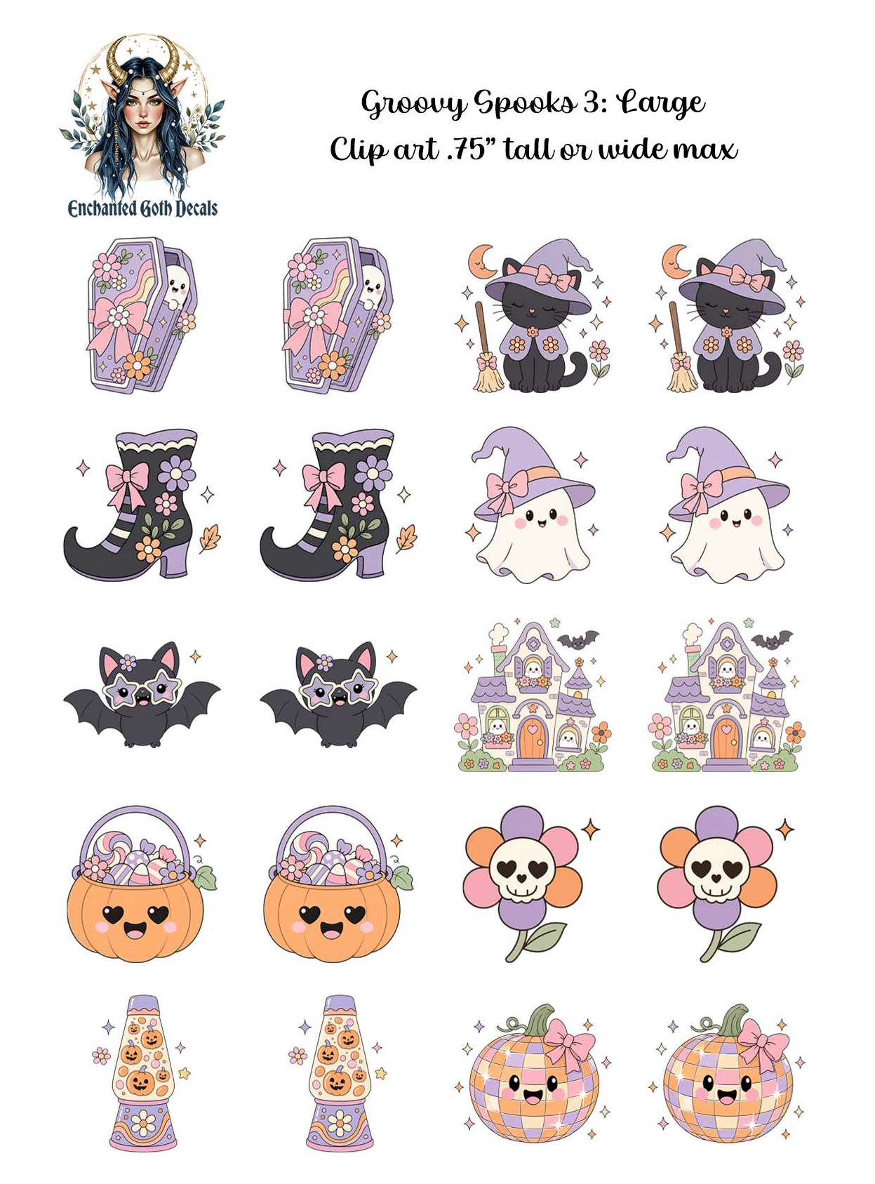 Groovy Spooks 3 - Clipart
