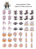 Groovy Spooks 3 - Clipart Mini