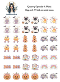 Groovy Spooks 4 - Clipart Mini
