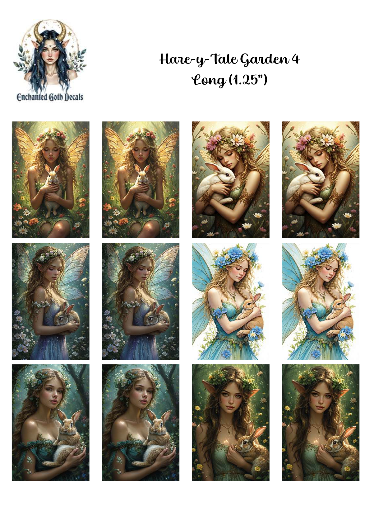 Hare-y-Tale Garden 4 - Long